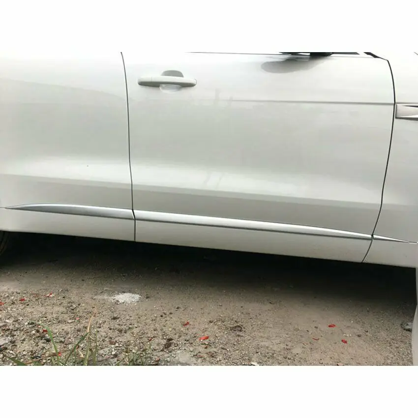 

For Jaguar F-pace/Premium/Prestige 2017-2019 Car Body Side Overlay Molding Trim
