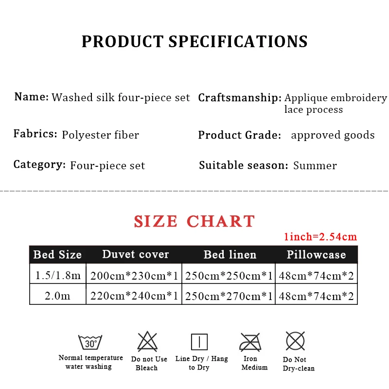 

Summer Bedding Set 4pcs Queen Solid Color Duvet Cover Bedspreads for Bed Soft Double Quilt Cover Bedsheet with Pillowcases Set
