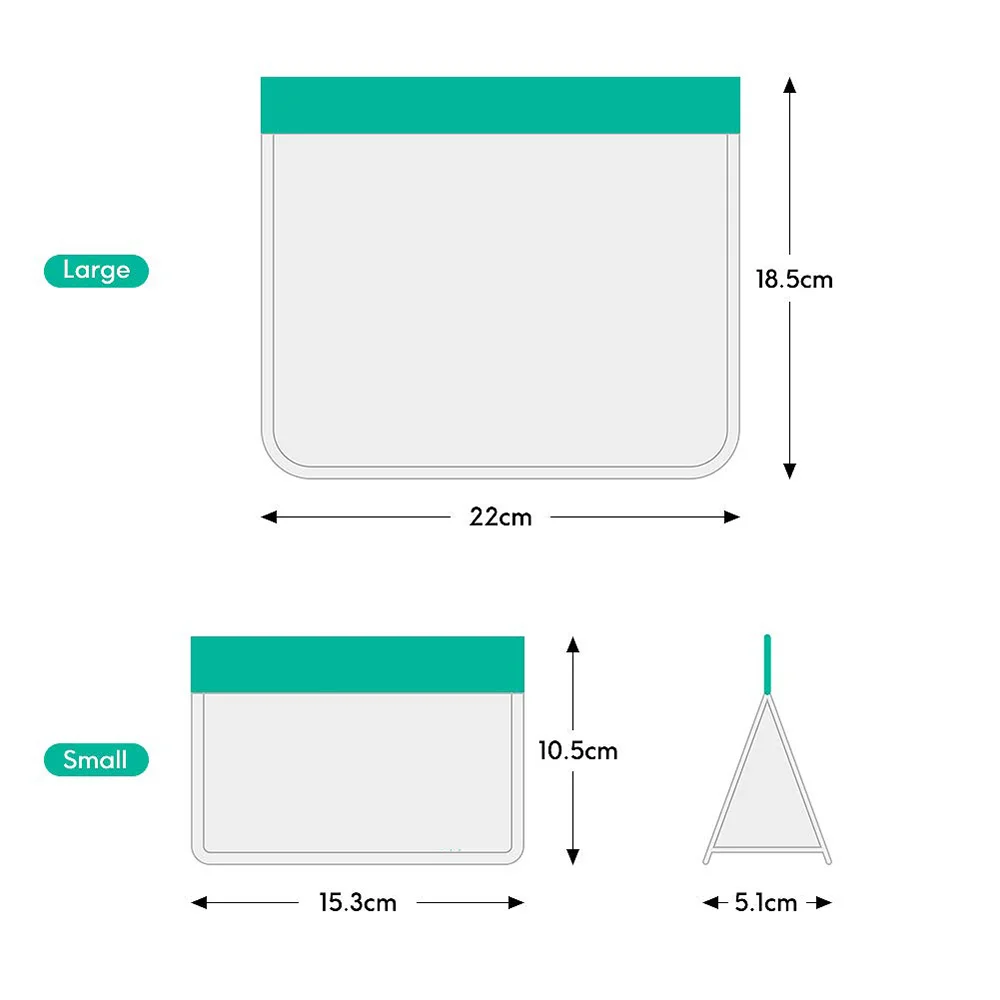 Новый силиконовый Пакет для еды многоразовый морозильной камеры улучшенный