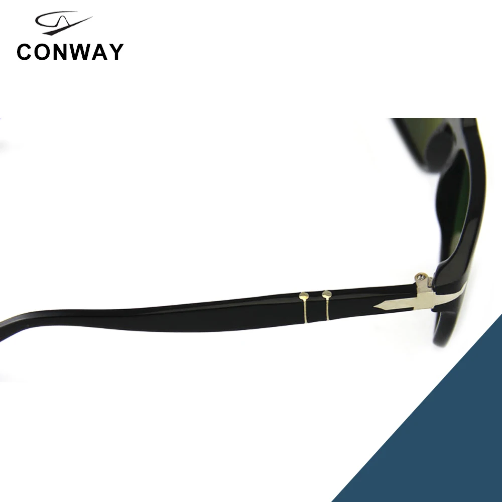 Conway, Винтажные Солнцезащитные очки для мужчин и женщин, итальянский стиль, фирменный дизайн, солнцезащитные очки Steve, очки для вождения, Антибликовая ацетатная оправа