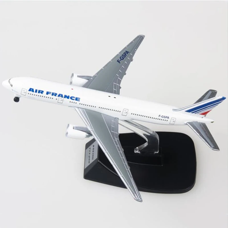 14 см самолеты Air France Boeing B777 модель цинковый сплав самолет Игрушечная самолета
