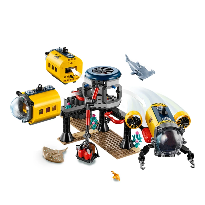 Детский конструктор Подводная лодка Классическая модель | Игрушки и хобби