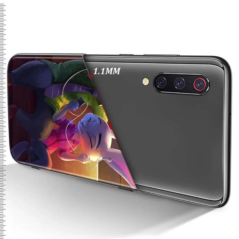 

Disney Cartoon Animation Zootopia Zootropolis For Xiaomi Mi 11 11i 10T Note 10 9T 9 SE 8 Lite Pro Ultra 5G Soft Black Phone Case