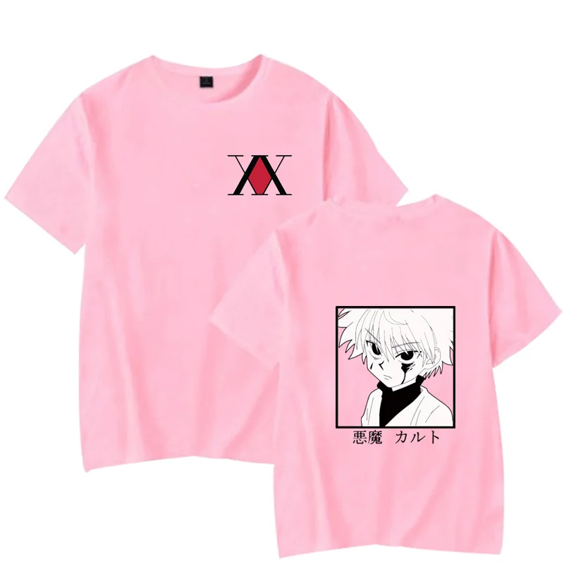 

Anime T-shirt Killua Short Sleeve Round Neck Casual Uniex Cloth
