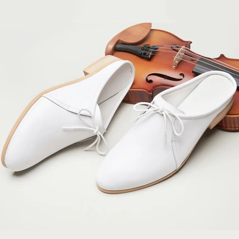 Новинка 2019 года сезон лето мужские повседневные Шлепанцы из натуральной кожи