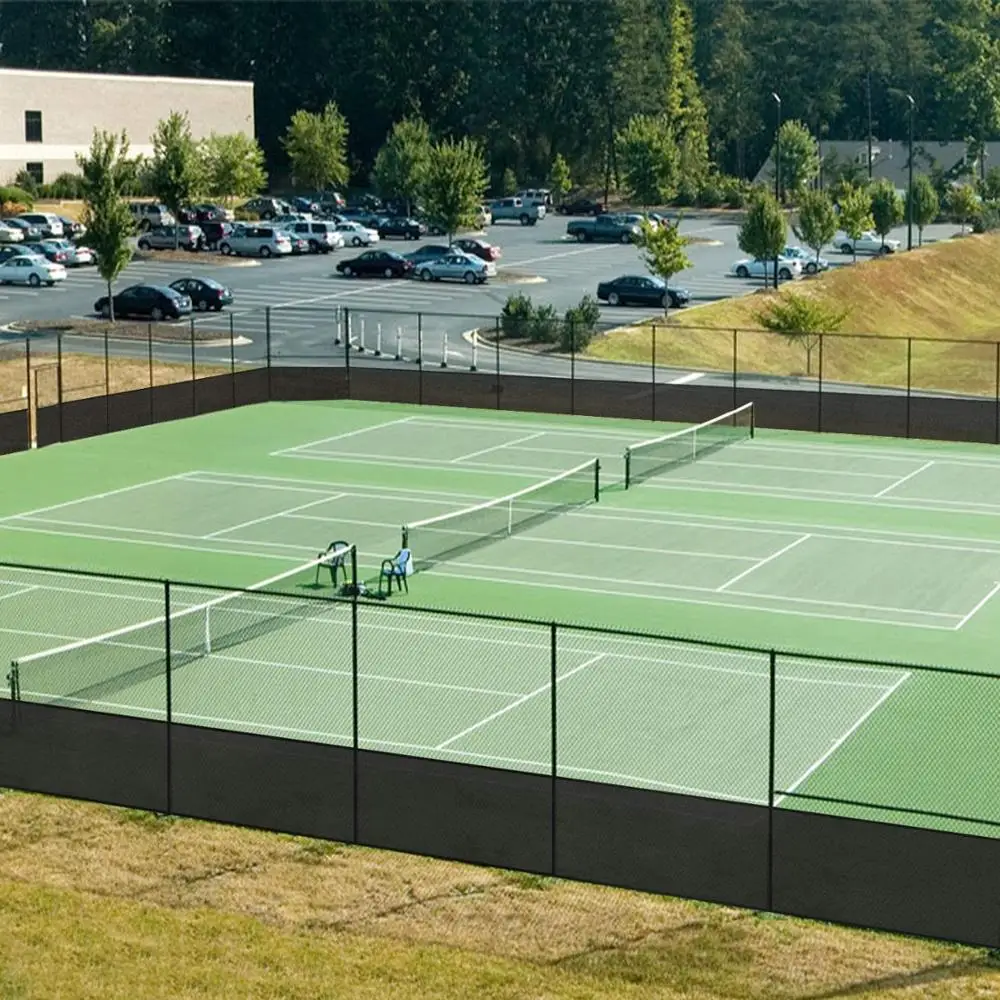 Черный сетчатый ветрозащитный экран для забора садовый забор защиты