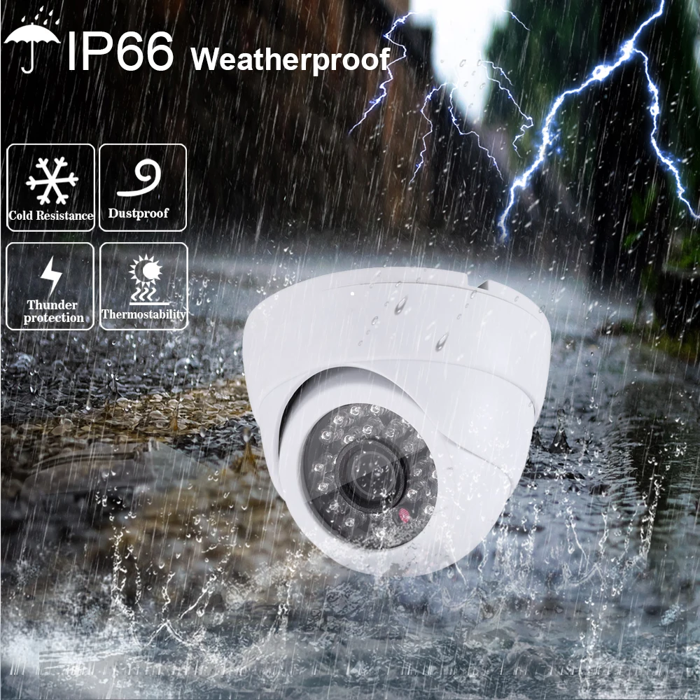 

8CH 5MP 6-in-1 CVBS AHD CVI XVI TVI IP Video Security System CCTV DVR Face record Weatherproof Surveillance Security Camera