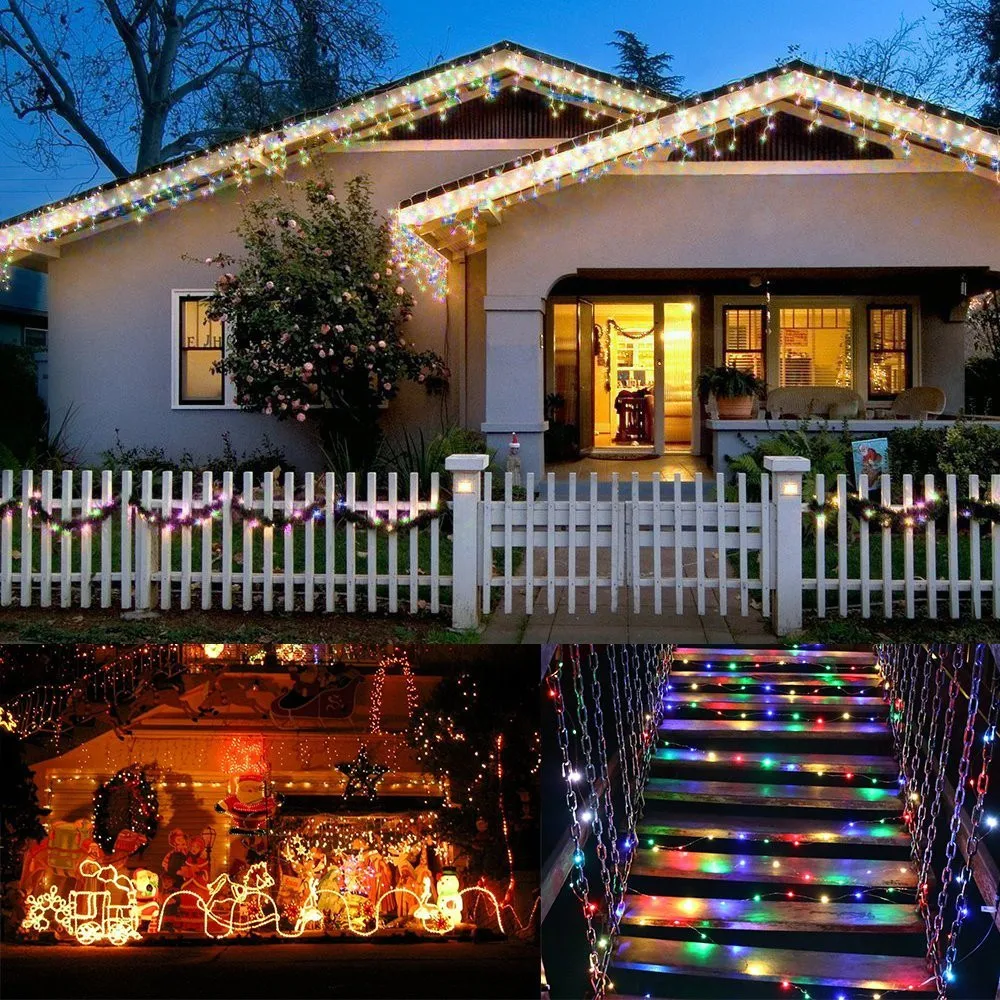 

7M 12M Remote Control LED Solar Powered String Lights Waterproof Christmas Fairy Light For Garden Patio Yard Wedding Party Decor