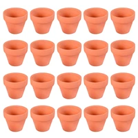 bestonzon 20pcs small mini terracotta pot clay ceramic pottery planter flower pots succulent nursery pots great for