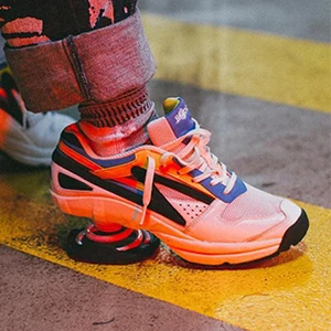 color Спортивные кроссовки; сезон весна; женская обувь для бега в европейском и американском стиле; весенняя обувь на шнуровке; кожаная спортивная обувь - Цвет: color
