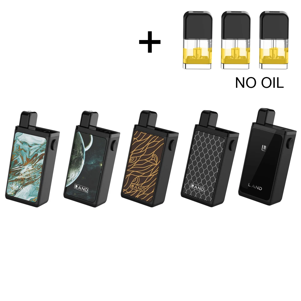 Original OBS Land Pod Vape Kit 750mah 1.5ml With 3pcs Cartridges Refillable eCigarette Vaping Box | Электроника