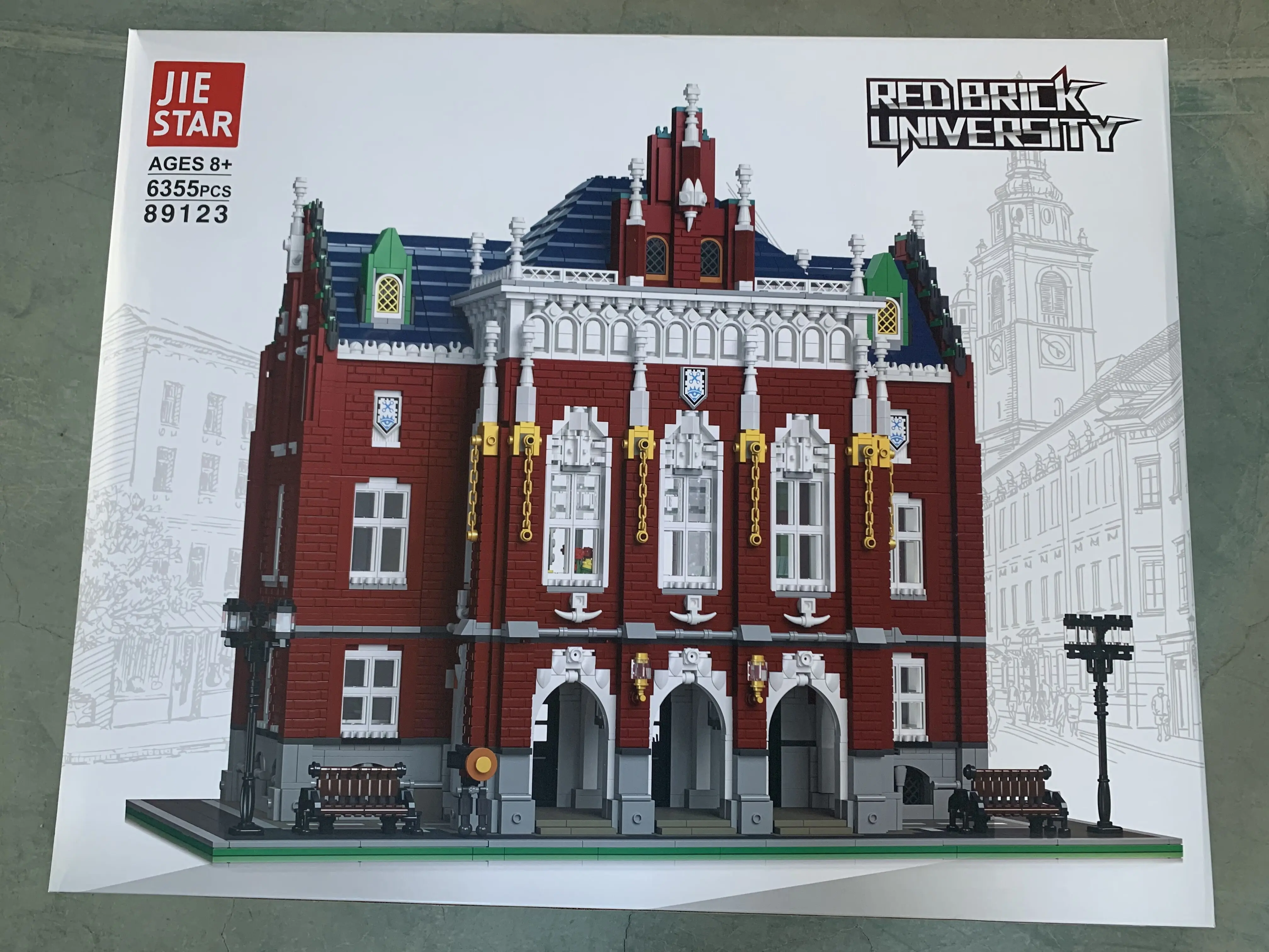

Creative Expert Street View Post Office 89126 Moc Bricks Modular House Building Blocks Model Toys Square Post Office christmas