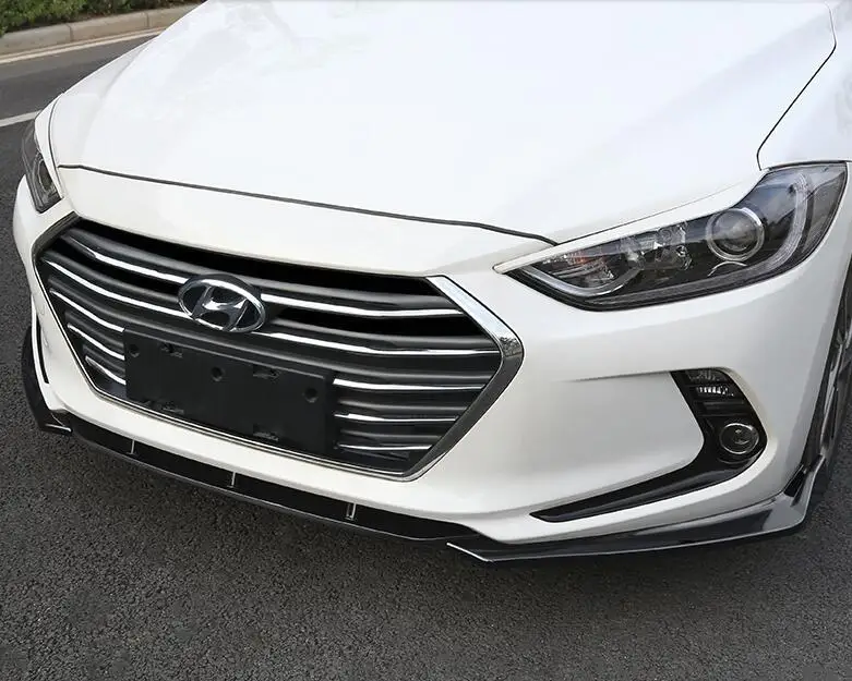 Для Hyundai Elantra Body kit спойлер 2016 2018 для EC ABS задний передний бампер диффузор защитные