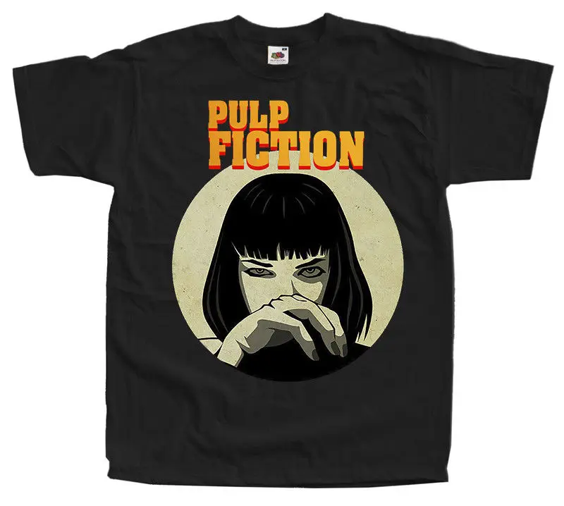 

Pulp Fiction V6 Q Tarantino Movie Poster 1994 T Shirt All Sizes S To 4Xl