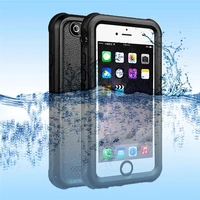360 full protect real waterproof case for iphone 5s 5 se 6s cases armor for iphone 6 7 8 plus funda case shockproof swimming bag