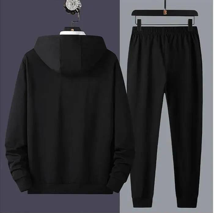 

2020 New sportswear men suit hooded sweatshirt suit hoodie sportswear suit sweatpants hoodie men set