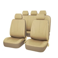 universal car seat cover for nissan sunny np300 versa gtr 350z rogue all models pu leather auto styling protector kit cushion