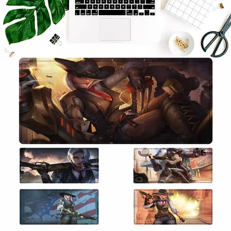 

Personalized Ashe Mouse Pad Gamer Keyboard Maus Pad Desk Mouse Mat Game Accessories For Overwatch