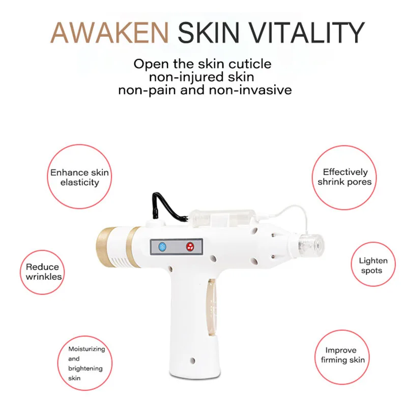 Бесигловый водяной мезопистолет портативный нано кристаллический инжектор Mesogun