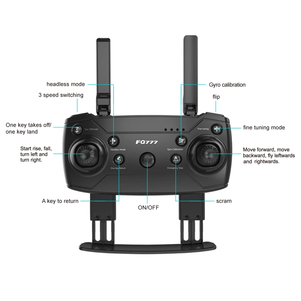 

UAV Folding Quadcopter Aerial Photography Mini Remote Control Aircraft Toy