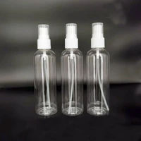 5pcs 120ml refillable transparency plastic bottle with pump sprayer plastic portable spray bottle empty plastic perfume bottles