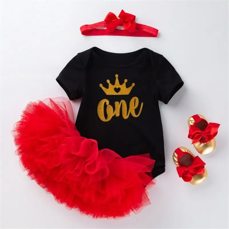 

1 Year Baby Dress Birthday Outfit Baby Dress Flower Dresses Lace Pageant Party Wedding Girl Tutu Gown Christening Dress