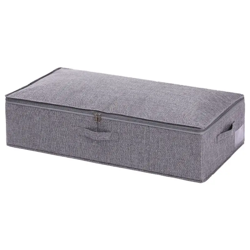 

Under Bed Storage Containers Blankets Cloth Shoes Organizer Box with Lids