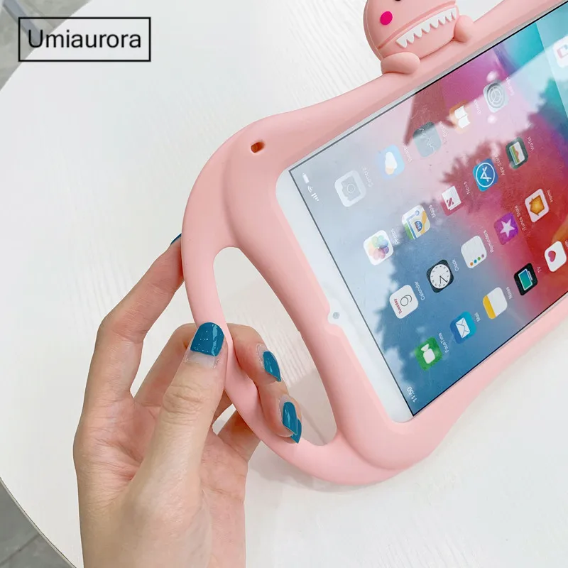 Детский чехол для iPad Air4 10 9 7 2018 2017 2 8th 7th Gen Air милый мультяшный Mini 1 3 4 5 силиконовый с