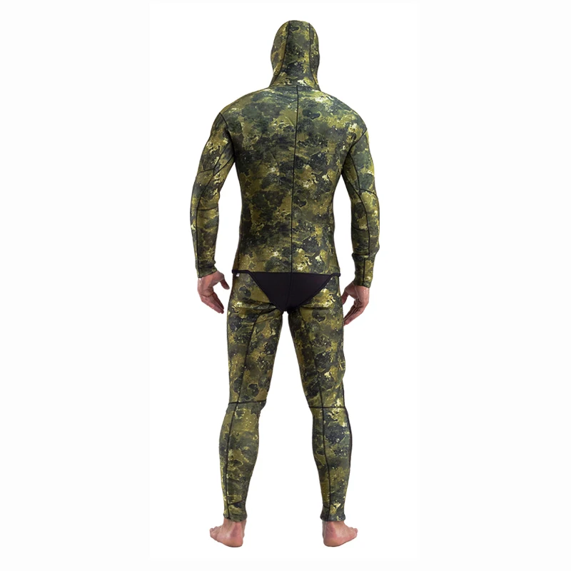 Костюм для дайвинга мужской теплый и холодный зимний костюм большого размера 357