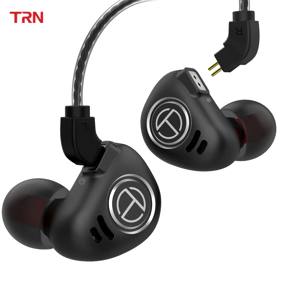 Ready TRN V90 4BA + 1DD Hybrid 5 Driver Untis Metal IEM HIFI наушники контролировать Спорт Музыка 2Pin 0 78
