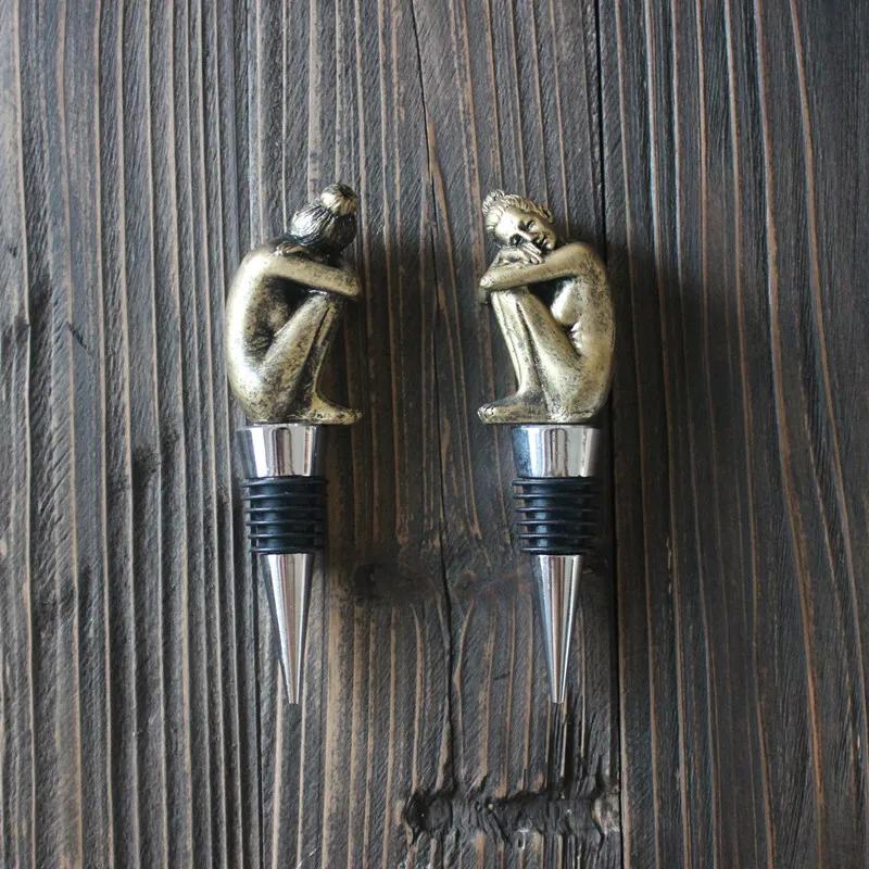 

Вакуумная забавная винная пробка из силикагеля креативный винтажный аэратор для вина пробка домашние инструменты бутылка аксессуары для б...