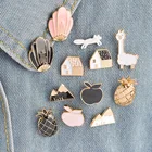 Женская джинсовая Заколка-значок