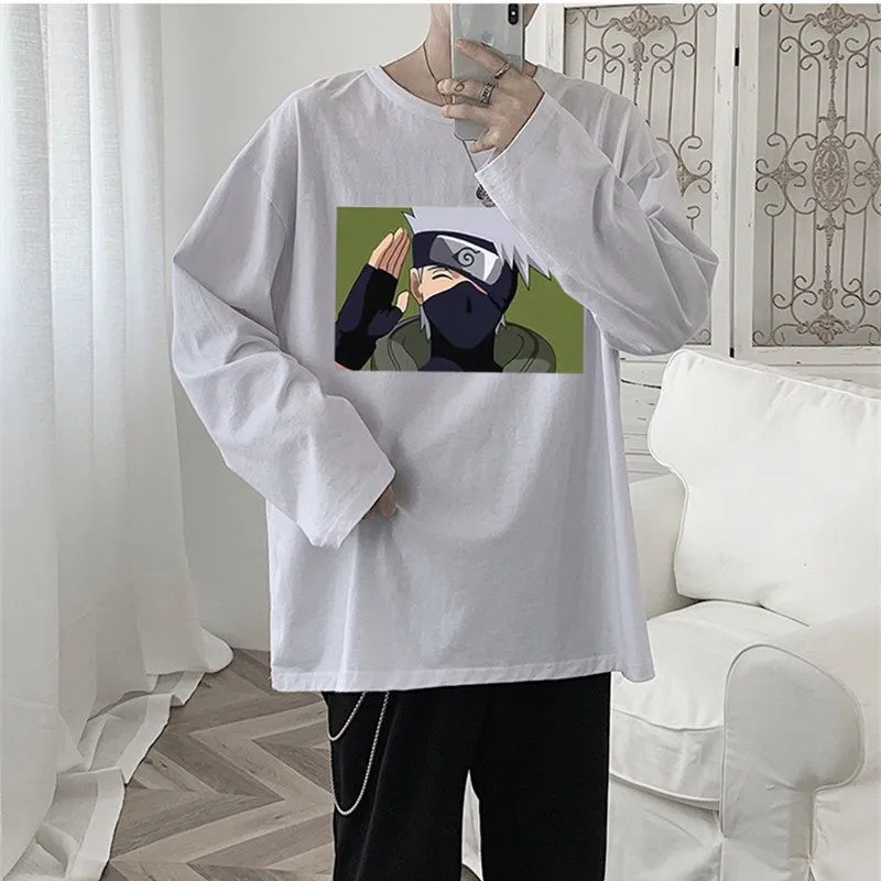 

fake two piece patchwork t shirt women long sleeve streetwear tops clothes 2020 Korean new o-neck autumn couple tshirt