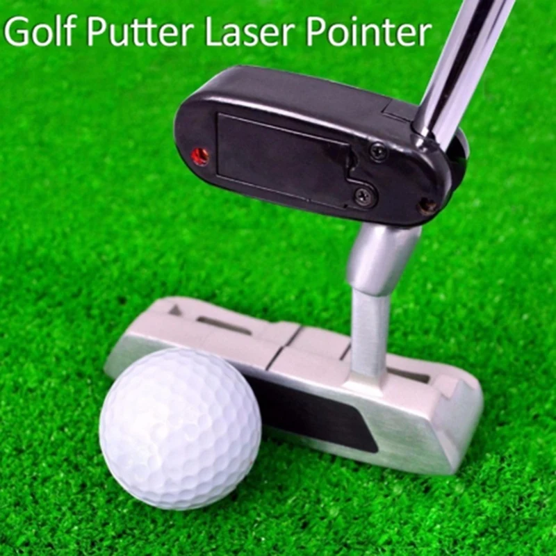 Golf Aim Line Corrector Putter Pointer Putting Practice Improve Aid Training Tool Accessories Black | Спорт и развлечения
