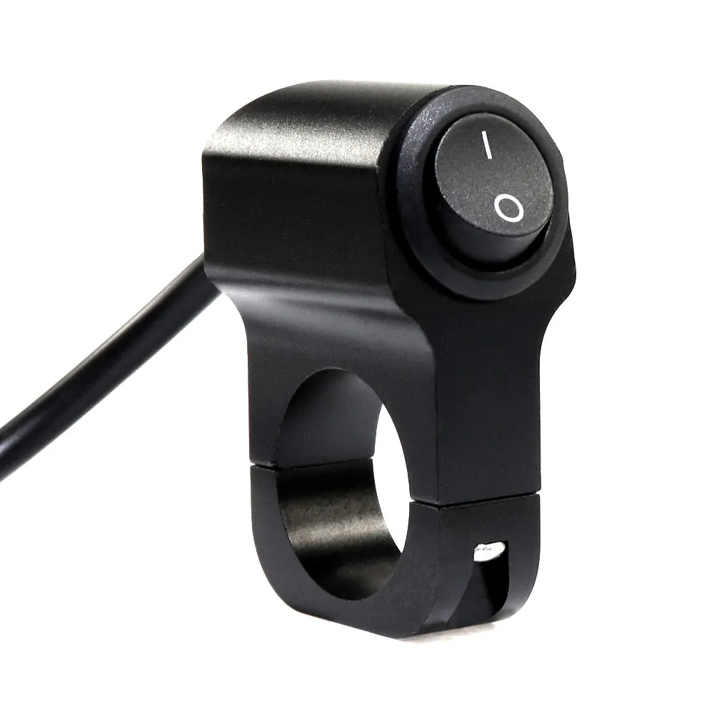 12В 10А мотоциклетные переключатели из алюминиевого сплава с ЧПУ 1 &quot25 мм