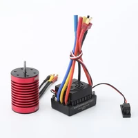 upgrade waterproof f540 3000kv brushless motor 60a brushless esc for 110 rc car redcat electric volcano epx pro blackout xte