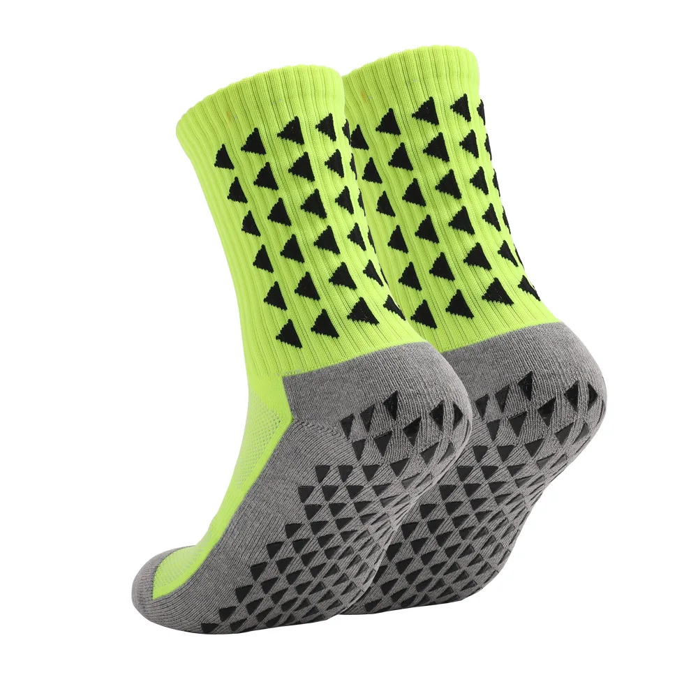 

CX-New Fashion Men Sports Socks Non Slip Pure Cotton Football Socks Cycling Breathable Running Socks Skateboard Socks