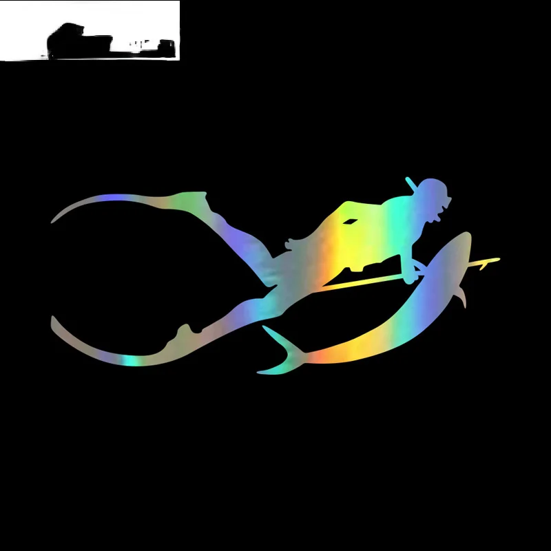 CMCT без копье для дайвинга рыбалки интересный 3D мотоцикл s-образной формы 18 см-8 см