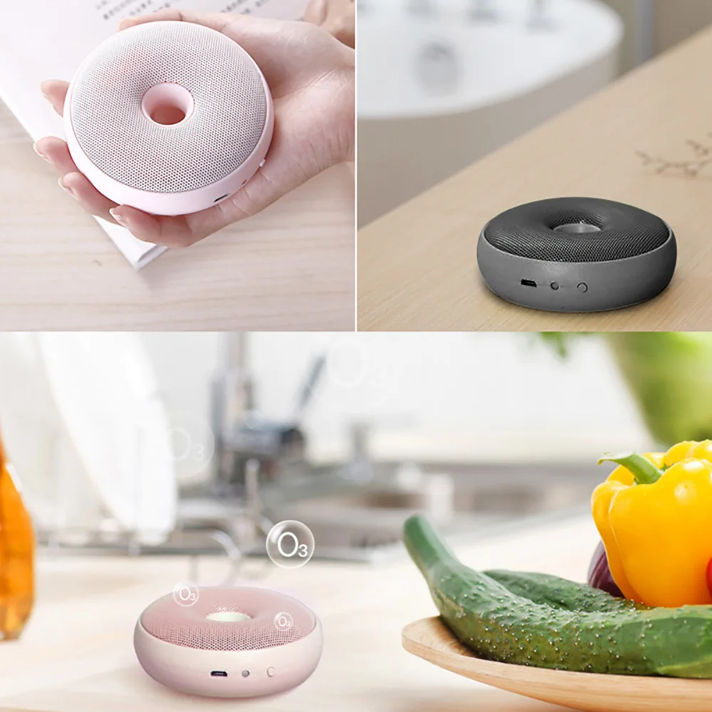 

Ozone Generator Sterilizing Deodor Device Flavor Filter Core Air Purifier Household Electric Donut Portable Car Refrigerator