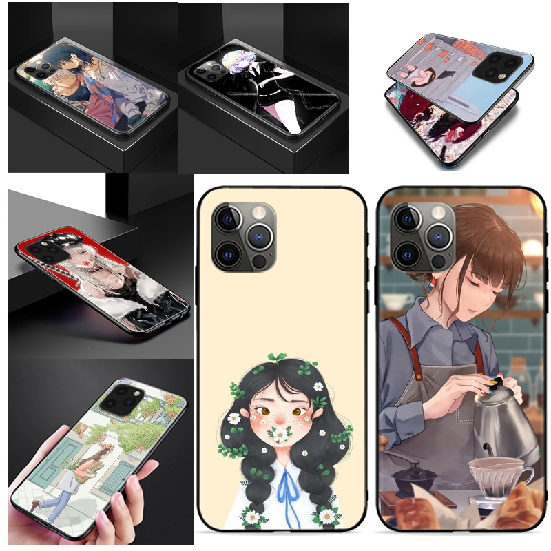 

Phone Case For iPhone 7 8 Plus 6 6S Plus 12 Pro MAX Cases Back Cover Soft TPU For iPhone 7 8 Plus 6 6S Plus 12 Pro MAX