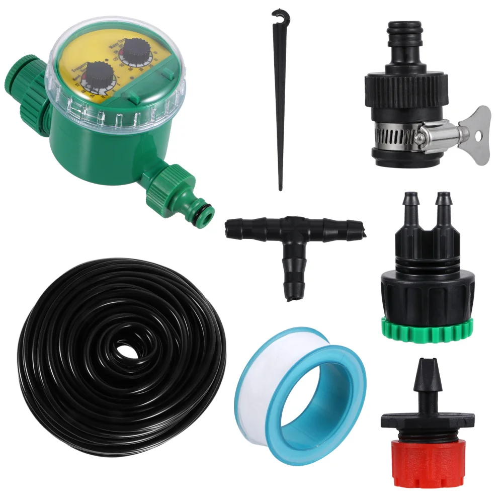 

1 Set 25m Garden Watering Device Tap Quick Connector Irrigation Water Connector