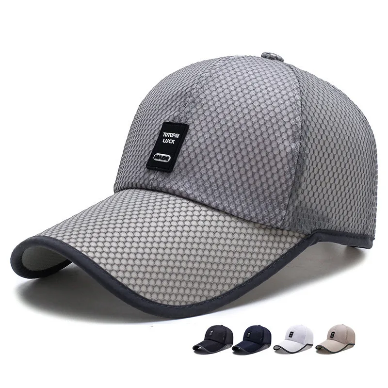 

High Quality TUTUPAI LUCK MADE Baseball Cap For Women Men Running Adjustable Basketball Breathable mesh snapback cap
