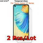 2 шт.лот для Tecno Camon 17 Pro Premier, закаленное стекло для защиты экрана, Взрывозащищенная защитная пленка