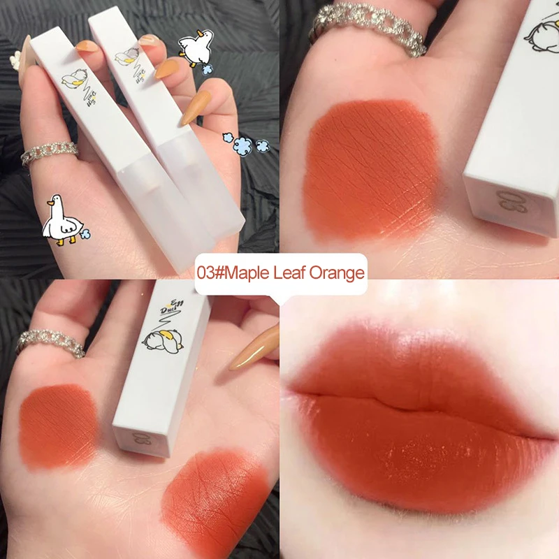 Матовая глазурованная губная помада TEAYASON с антипригарным покрытием стойкая