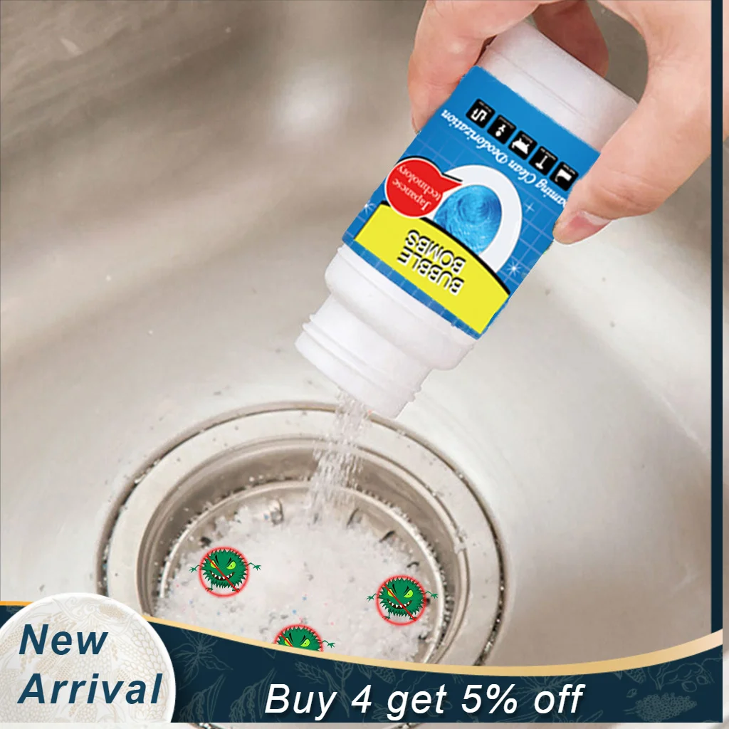 100 г быстро вспенивающийся очиститель для унитаза волшебные пузырьковые