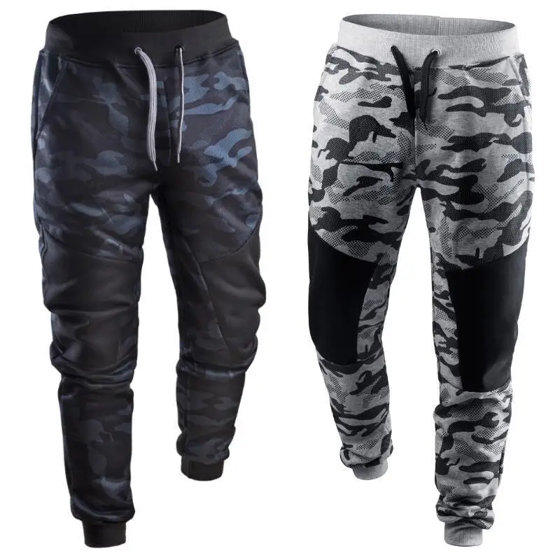 Осенне зимние новые мужские камуфляжные брюки со штанами повседневные