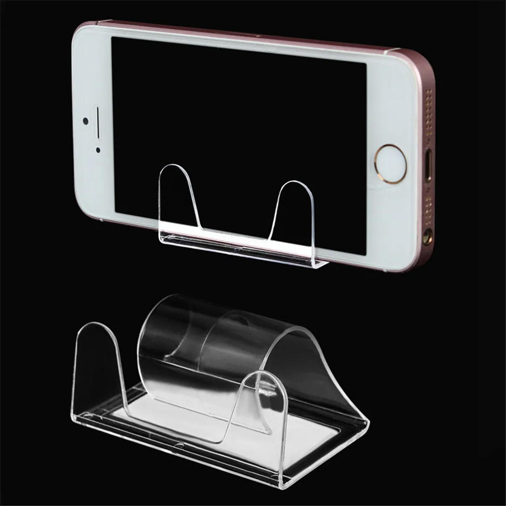 Автомобильный держатель для телефона центральной консоли Мини Прозрачный