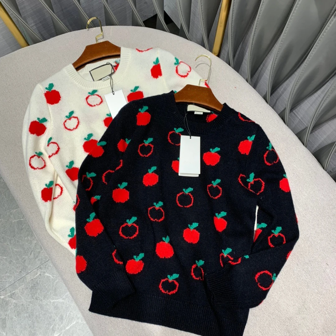 

high-end designer pullover Jacquard cartoon pattern women's knit sweater 2020 autumn winter wool and cashmere soft casual jumper