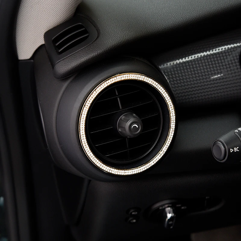 Наклейка на выключатель вентиляции автомобиля для BMW MINI COOPER S F55 F56 F57 аксессуары