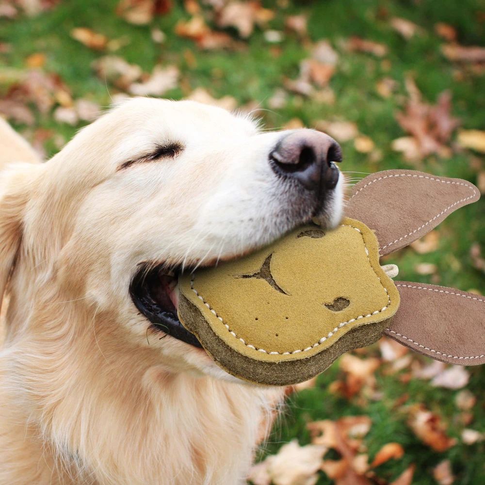 Durable Dog Bite Tug Toy Cute Dogs Chew Toys Beef Suede Pet Training Products Small Large Biting Playing Teeth Cleaning | Дом и сад